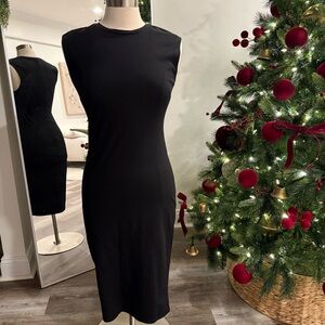 Zara Black Midi Dress